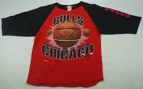 chicago bulls baseball shirt